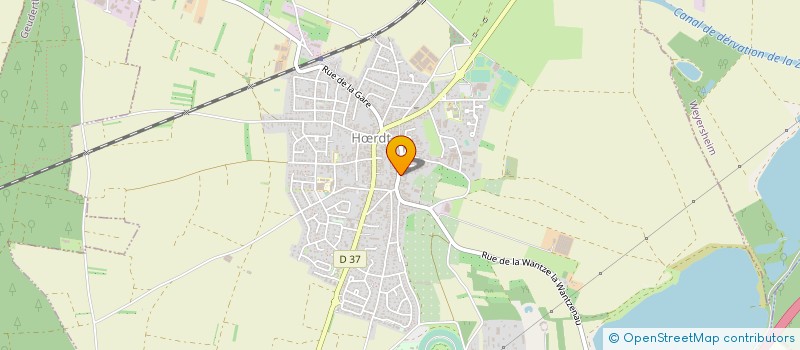 localisation de l'entreprise STRASBOURG ENROBES à HŒRDT