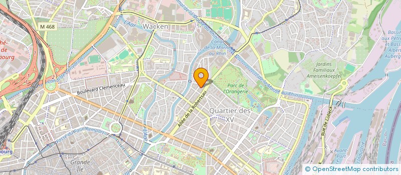 localisation de l'entreprise STRASBOURG EUROPE IMMOBILIER à STRASBOURG