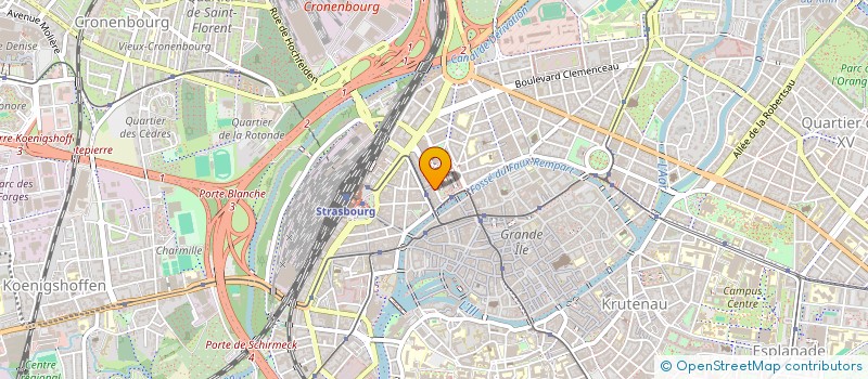 localisation de l'entreprise STRASBOURG ILOT BOIS à STRASBOURG
