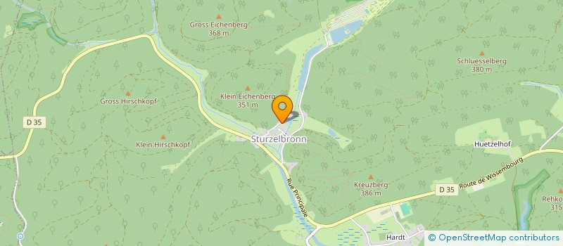 localisation de l'entreprise STRASBOURG IN LOVE  STURZELBRONN