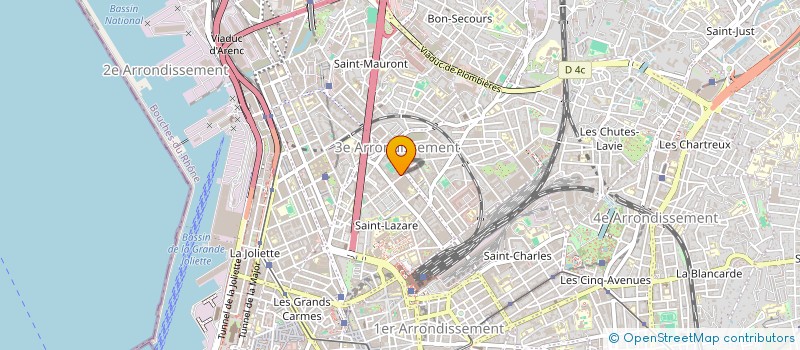 localisation de l'entreprise STRASBOURG NATIONAL à MARSEILLE