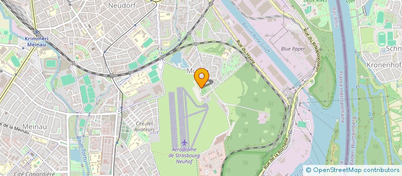 localisation de l'entreprise STRASBOURG PARACHUTISME  STRASBOURG