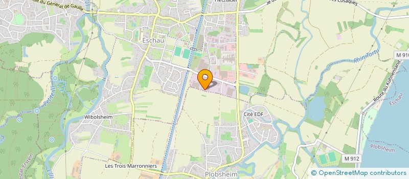 localisation de l'entreprise STRASBOURG PARE-BRISE à ESCHAU