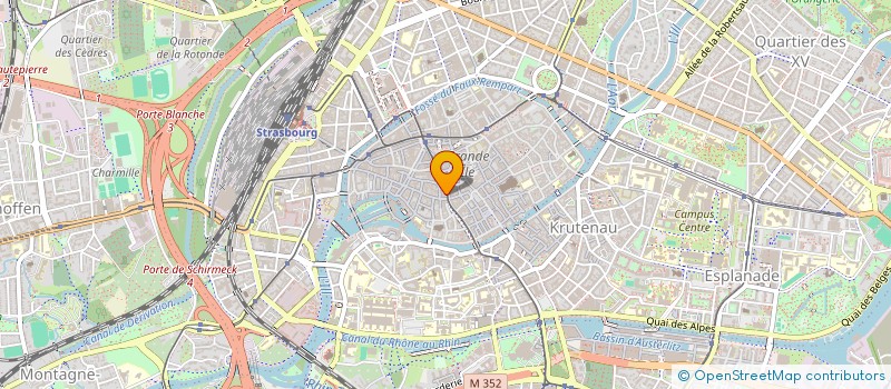 localisation de l'entreprise STRASBOURG PATRIMOINE ET FINANCE à STRASBOURG