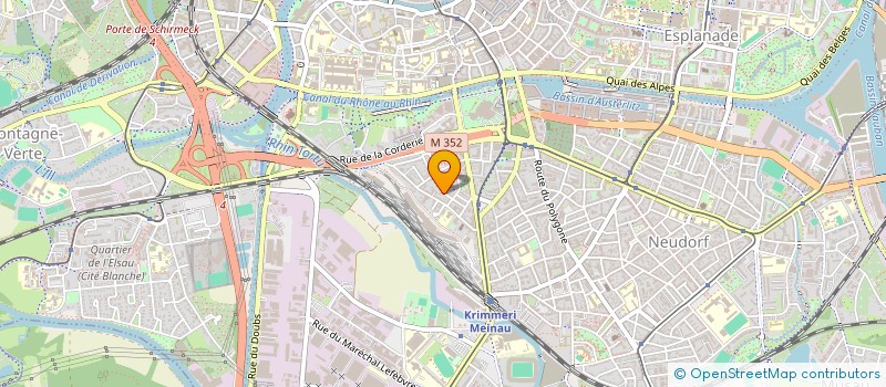 localisation de l'entreprise STRASBOURG ROLLER à STRASBOURG