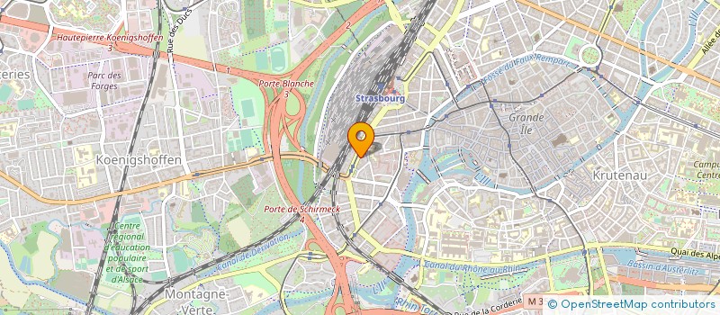 localisation de l'entreprise STRASBOURGEOISE PRESTATIONS VOC INFORMAT à STRASBOURG