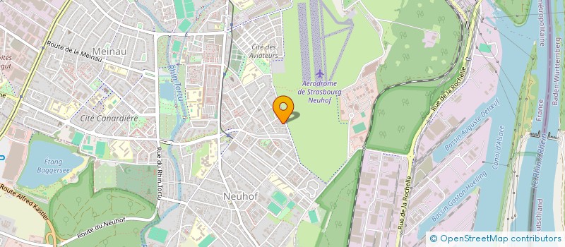 localisation de l'entreprise STRASCLEANER à STRASBOURG