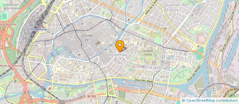 localisation de l'entreprise STRASPLANCHA  STRASBOURG
