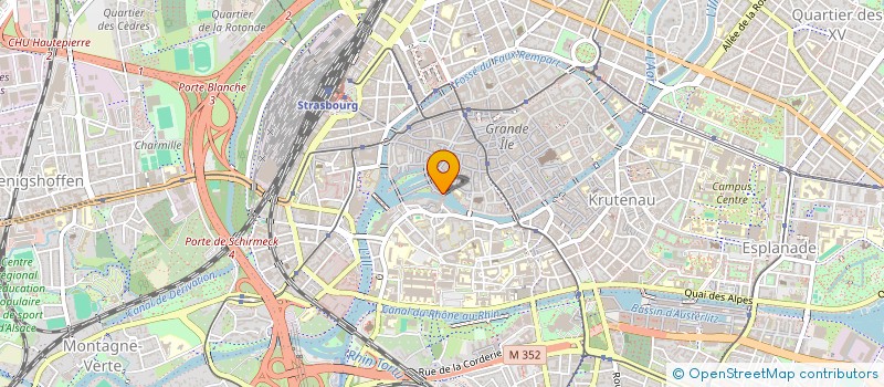 localisation de l'entreprise STRASRESTO  STRASBOURG