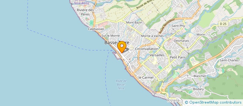 localisation de l'entreprise STRASS à BASSE-TERRE