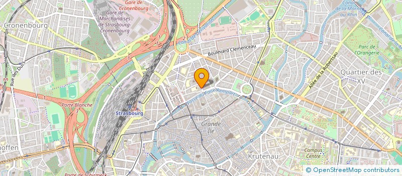localisation de l'entreprise STRASS VAPOTAGE à STRASBOURG