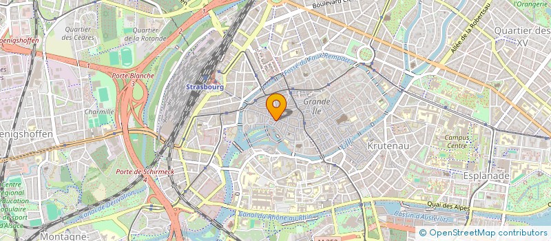 localisation de l'entreprise STRASTAPAS à STRASBOURG