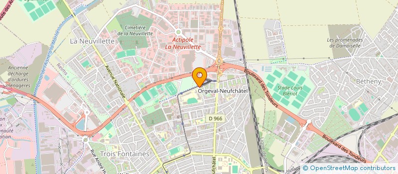 localisation de l'entreprise STRASYK  REIMS