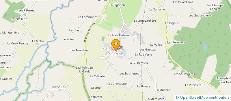 localisation de l'entreprise STRAT 61 à LALEU