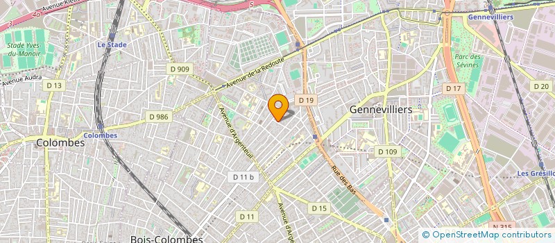 localisation de l'entreprise STRAT'AGILE FOR BUSINESS  ASNIERES-SUR-SEINE