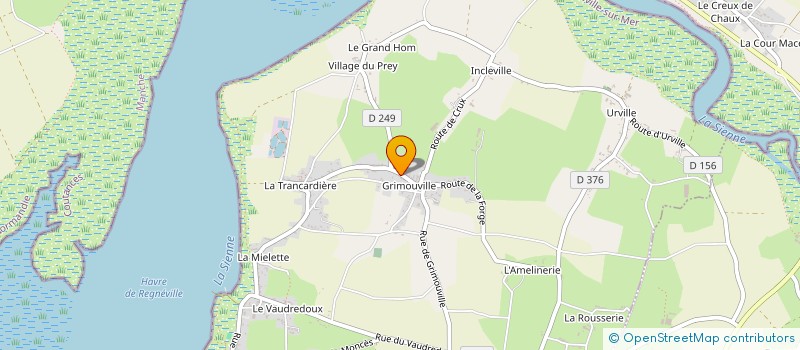 localisation de l'entreprise STRAT & CRAFT  REGNEVILLE-SUR-MER