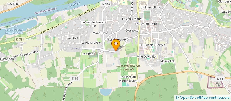 localisation de l'entreprise STRAT.E.G.  AMBOISE