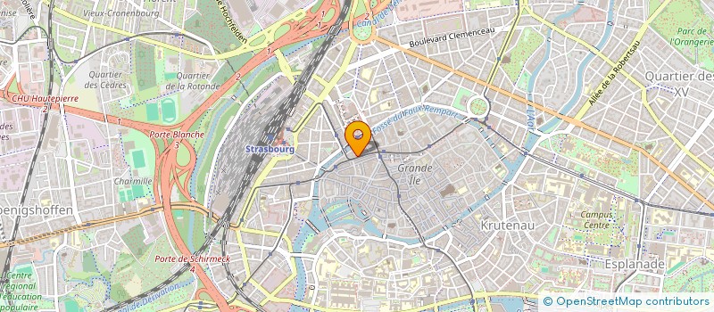localisation de l'entreprise STRAT ECO SUB  STRASBOURG