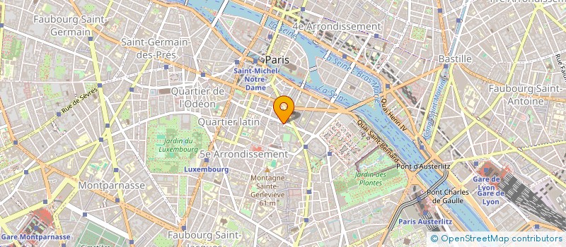 localisation de l'entreprise STRAT ET GIE  PARIS