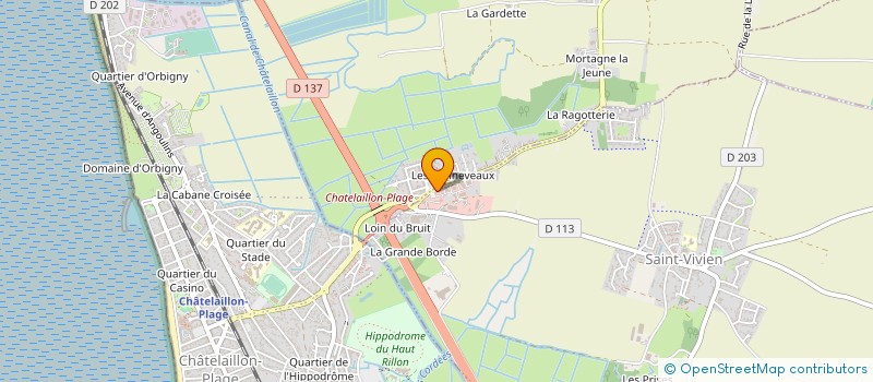 localisation de l'entreprise STRAT-PHONE  SAINT-VIVIEN