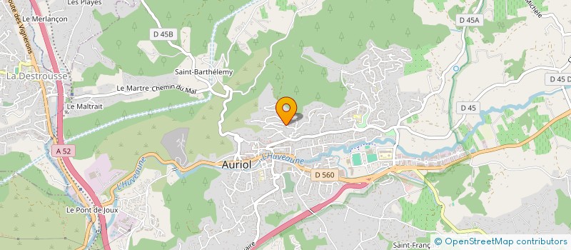 localisation de l'entreprise STRAT'TERRA CONSEILS  AURIOL