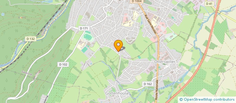 localisation de l'entreprise STRATA  SAVERNE