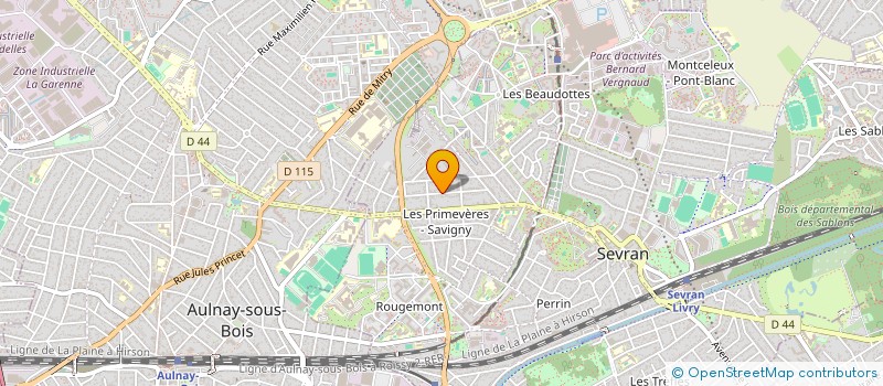 localisation de l'entreprise STRATAGEMES à SEVRAN