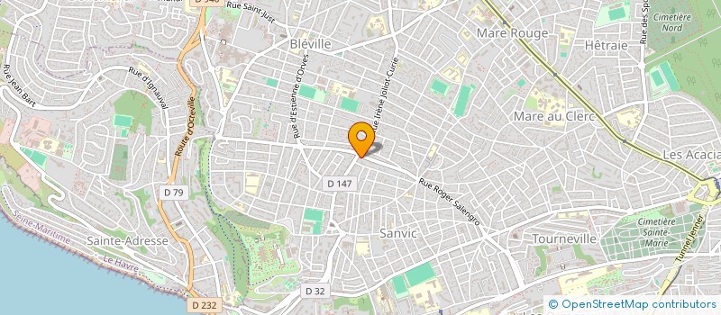 localisation de l'entreprise STRATAGES  LE HAVRE