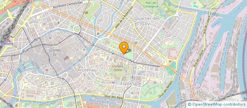 localisation de l'entreprise STRATAGGEM à STRASBOURG