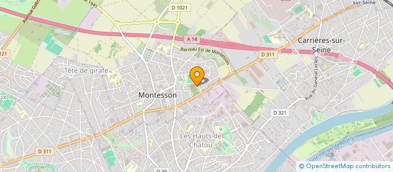 localisation de l'entreprise STRATAXESS à SARTROUVILLE