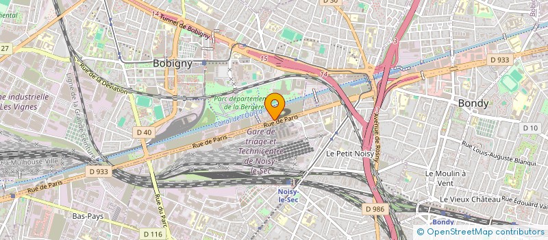 localisation de l'entreprise STRATBRIDGE  BOBIGNY