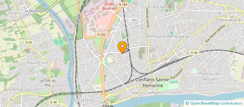 localisation de l'entreprise STRATCOM  CONFLANS-SAINTE-HONORINE