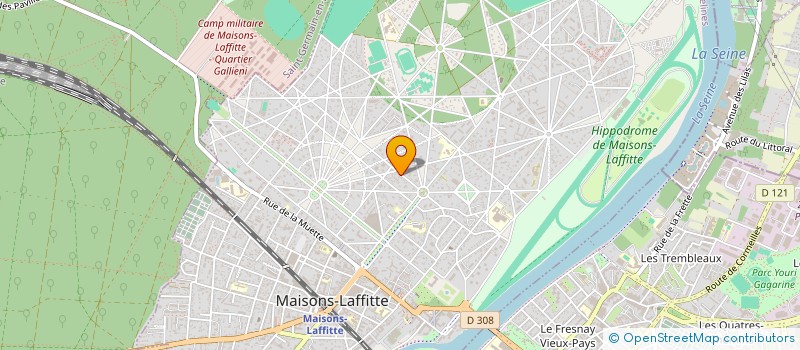 localisation de l'entreprise STRATDO  MAISONS-LAFFITTE