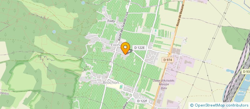 localisation de l'entreprise STRATE  FIXIN