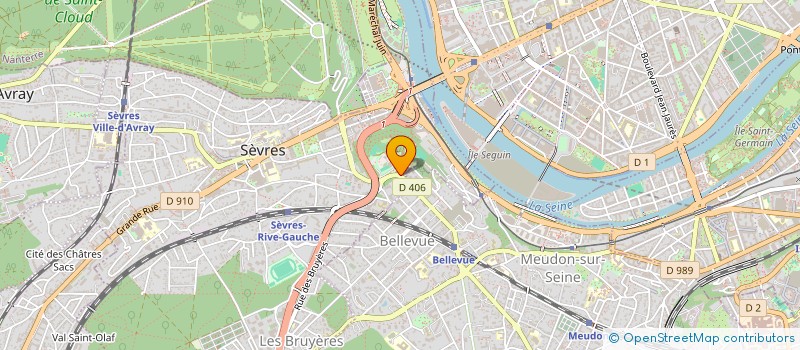 localisation de l'entreprise STRATE COLLEGE à SEVRES