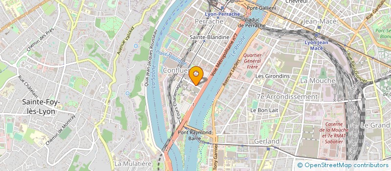 localisation de l'entreprise STRATE ECOLE DE DESIGN-LYON à LYON