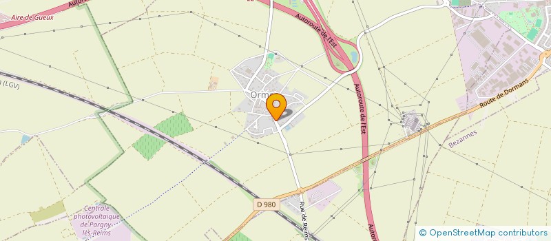 localisation de l'entreprise STRATE JM  ORMES