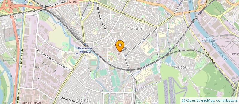 localisation de l'entreprise STRATEC SOC TRAV ELECT CALOR à STRASBOURG