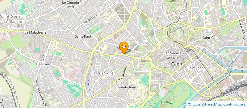 localisation de l'entreprise STRATECOM à CAEN