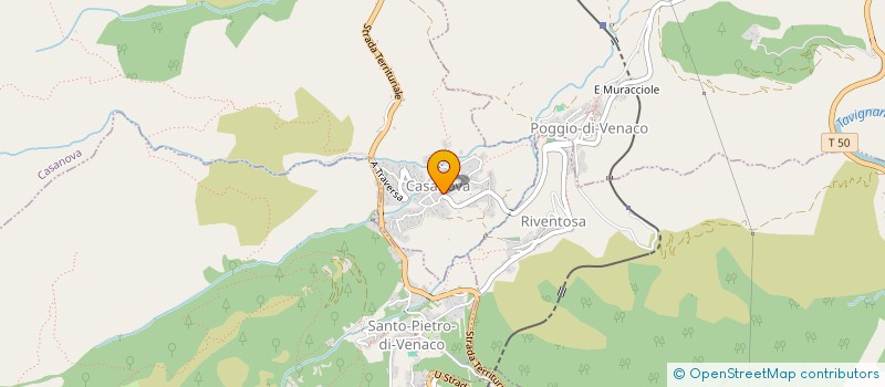 localisation de l'entreprise STRATECOR  CASANOVA