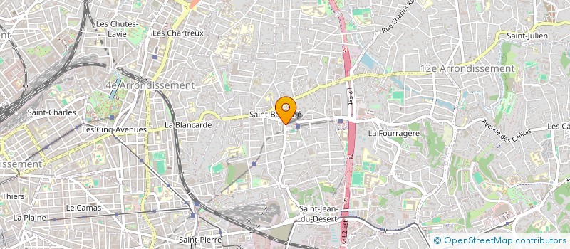 localisation de l'entreprise STRATEFLY à MARSEILLE