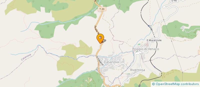 localisation de l'entreprise STRATEFOR  CORTE