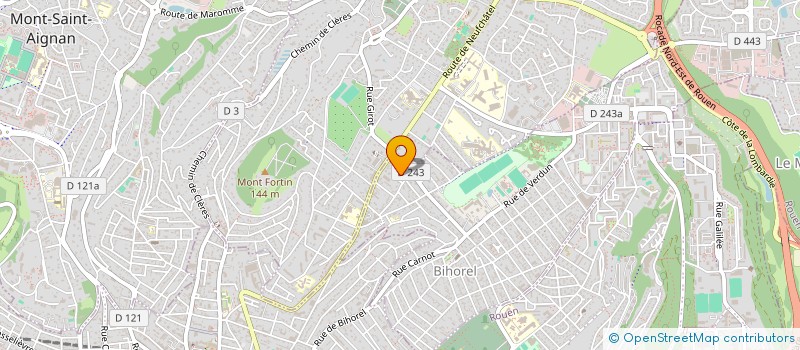 localisation de l'entreprise STRATEG-IMMO PATRIMOINE  BIHOREL