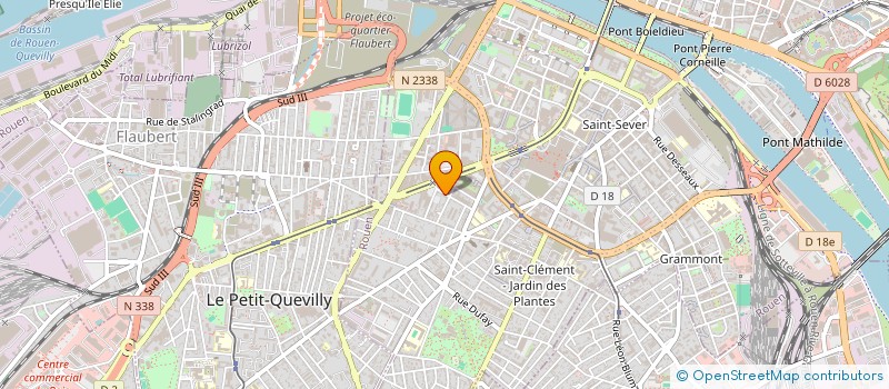 localisation de l'entreprise STRATEGE à ROUEN