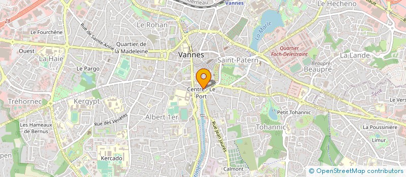 localisation de l'entreprise STRATEGE à VANNES