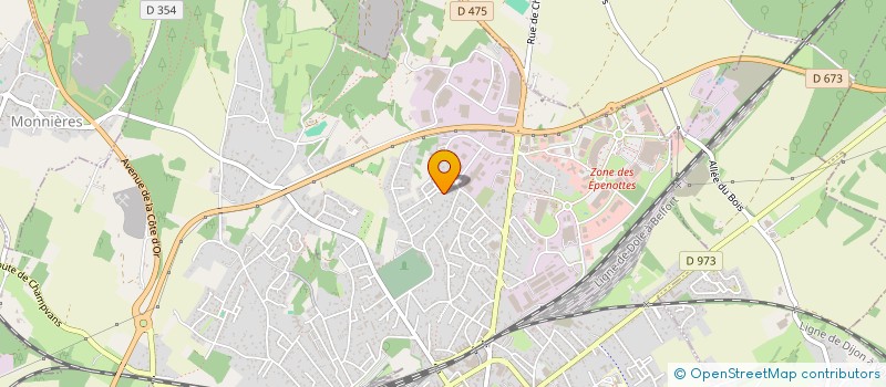 localisation de l'entreprise STRATEGE EVENEMENT à DOLE