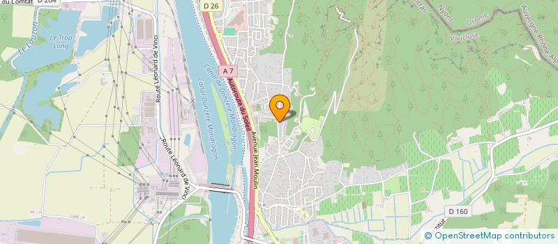 localisation de l'entreprise STRATEGE GB IMMOBILIER  BOLLENE