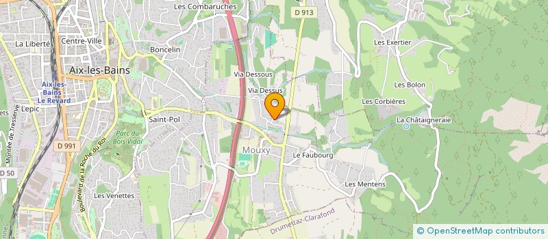 localisation de l'entreprise STRATEGE IMMOBILIER  MOUXY