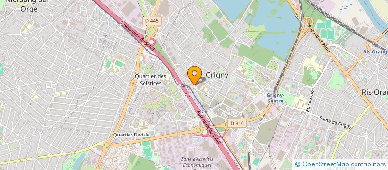 localisation de l'entreprise STRATEGEO CONSEIL à GRIGNY