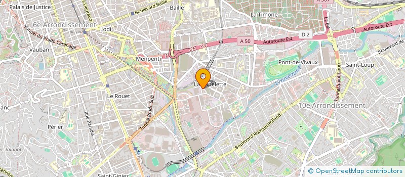 localisation de l'entreprise STRATEGES CONSULTANTS à MARSEILLE